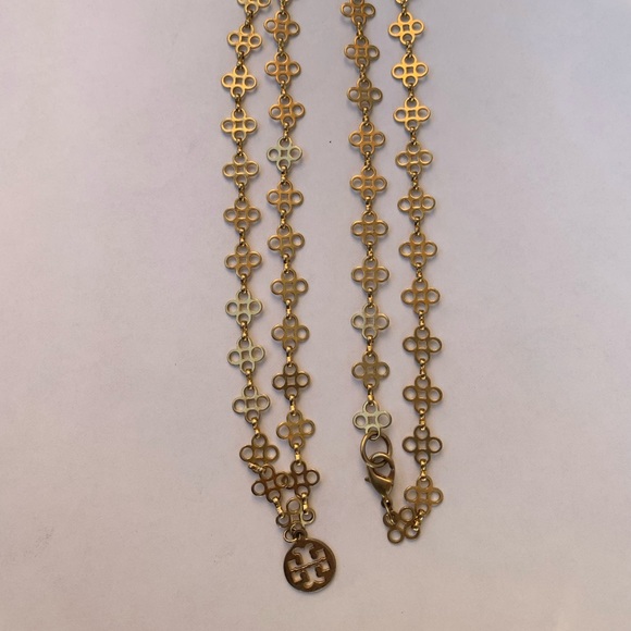 Tory Burch Mini Clover Necklace - Picture 3 of 5